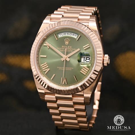 rose gold rolex 40mm